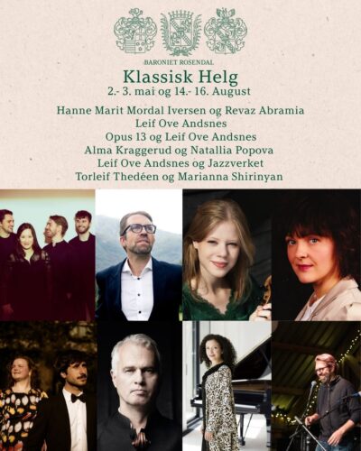 Klassisk helg ved Baroniet Rosendal